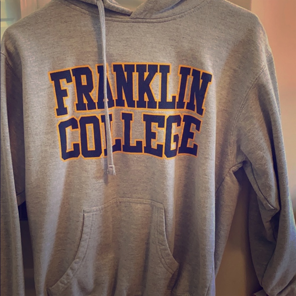 Franklin College sweatshirt